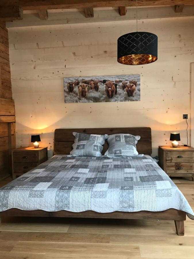 Au Pre Des Chevaux Bed & Breakfast Chateau-d'Oex Dış mekan fotoğraf