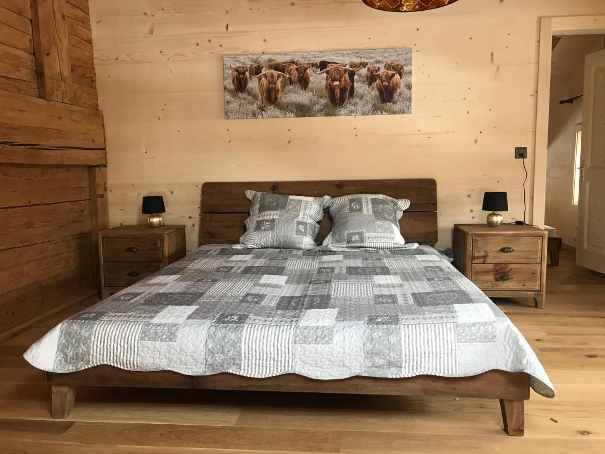 Au Pre Des Chevaux Bed & Breakfast Chateau-d'Oex Dış mekan fotoğraf